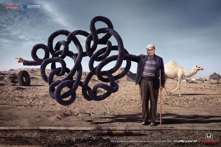 Impact & Echo BBDO's entry 'Confused Arab' from the Silver Lion Campaign for Honda Accord